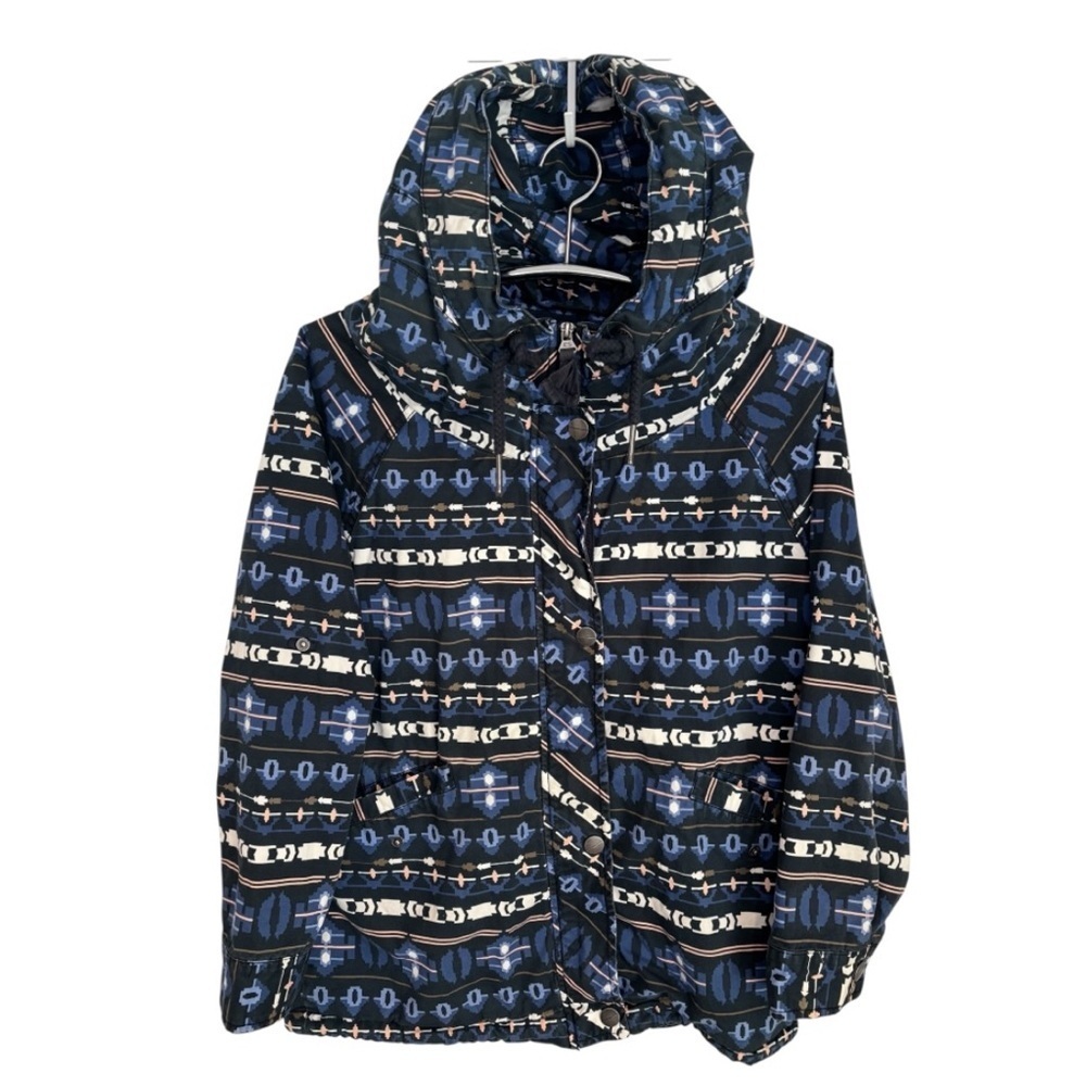 ES Aztec Pattern Kids Hooded Jacket